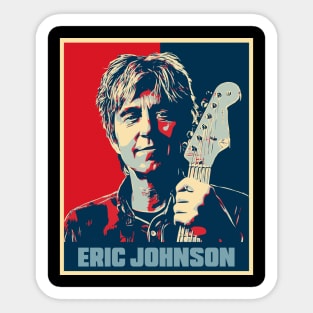 Eric Johnson Hope Poster Art Sticker